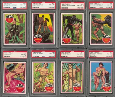 1966 Philadelphia Gum "Tarzan" PSA-Graded Complete Set (66)